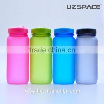 hot design tritan bottle single wall drinking plastic bottle