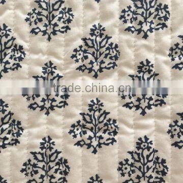 Quilted Fabric, Printed Embroidered Stripe Quilting Fabric,printed Quilted Coat Fabric