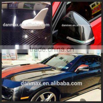 New durable polymeric glossy black 5d carbon fiber wrap for car body vinyl stickers