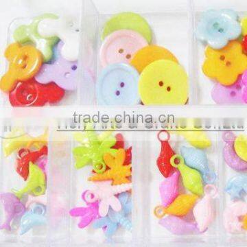 Arts colorful buttons/DIY buttons/plastic buttons/decorate buttons