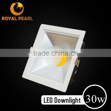 Zhongshan 30w dimmable led downlight ultra slim led downlight