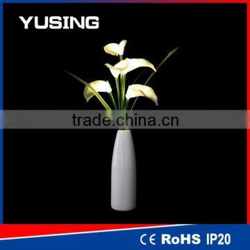 Decoration flower light led battery chinese vase lamps