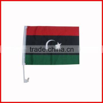 30*45cm Libya car flag,country flag