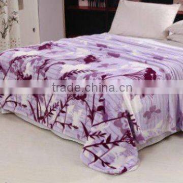 100% polyester microfiber soft coral fleece blanket for bedding