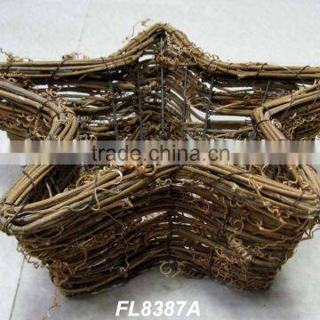 Wicker Garden Decoration Planter