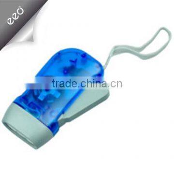 3 led portable powered led light hand shake led dynamo torch