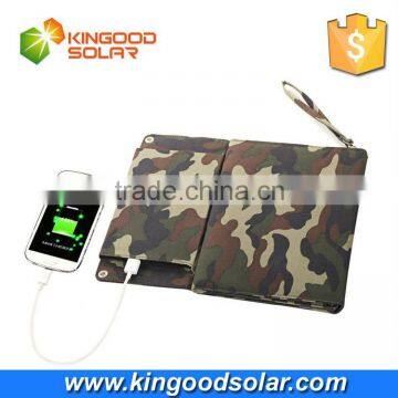Hot Outdoor Folding solar panel charger 8W For Moible Phone Camping Travel Backpacks