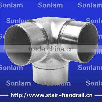 stainless steel handrail elbow 304 flush joiner 316 adjustable flush angle