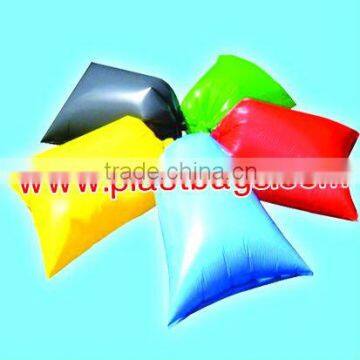 HDPE colorful flat trash bags can liners