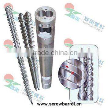 38 CrMoAl extruder parallel twin screw barrel for plastic extruder machine