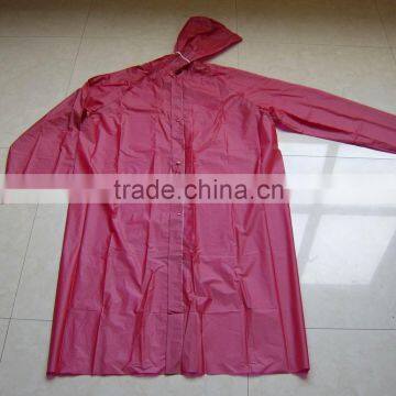 New adults plastic raincoat