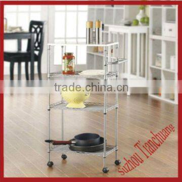 Simple Style Carbon Steel Wire Shelving