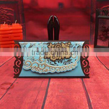 Wholesale Different designs Laser cut wooden Greeting Cards