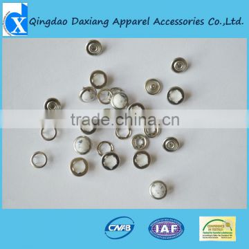 Rhinestone prong snap button