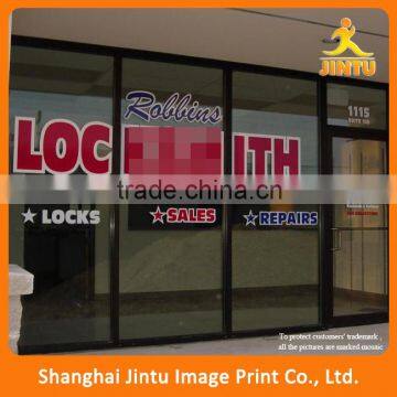 Self-adhesive Waterproof Custom Die Cut Letter Window Sticker photo-3