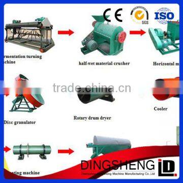 Automatic mixed fertilizer manufacturing machinery