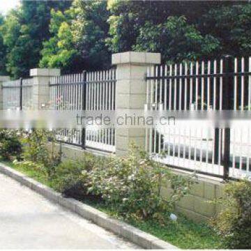 Hot sale welded palisade fence for farm, dog and house