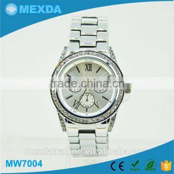 High quality fancy women dressing stainless steel back ring watch                        
                                                Quality Choice