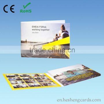 Hot Sex hd Lcd Mp4 Player Promotioal Video Card/video Greeting Card