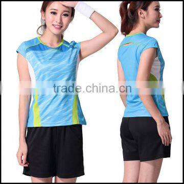 Fashion and Top Quality for Women Badminton Wear or Women t Shirt With Digital Printing Machine Prices in China photo-2