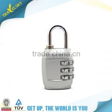 Approved 3-Dial Luggage change combination lock