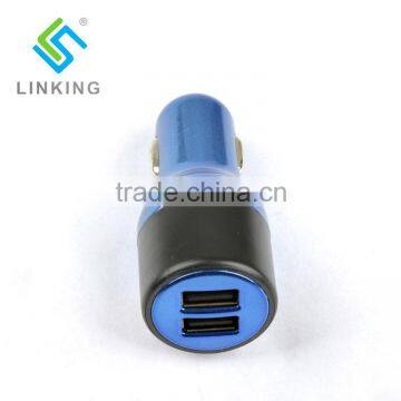 5V 2A Colorful Dual USB Car Charger For iPhone iPad iPod Factory Price