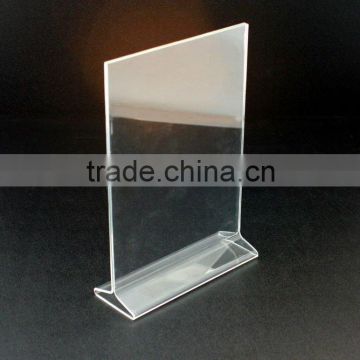 Acrylic Tent Sign Display Holder (Stand / Shelf )