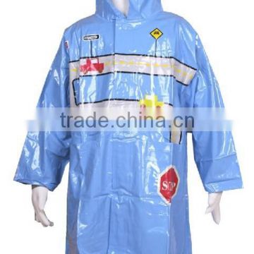 biker PVC rainwear raincoat