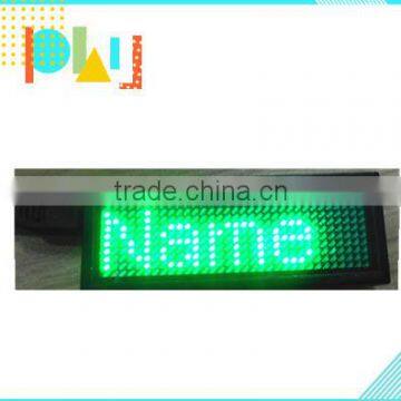 USB Rechargeable led moving/running message mini display