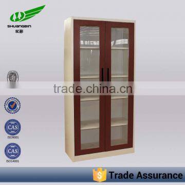 Red Color Metal Filing Cabinet Locker