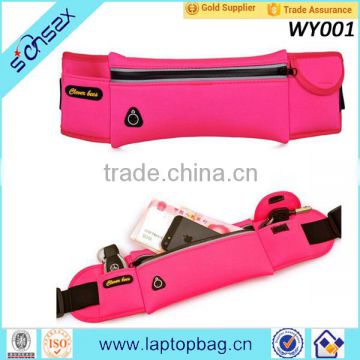 Neoprene Sport Waist Belt Bag for running men