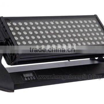 high power 108*3w rgb outdoor lighting projector led wall wash