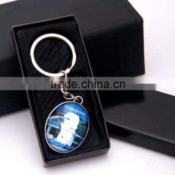 China factory keychain wholesale cheap price crystal material high quality keychains