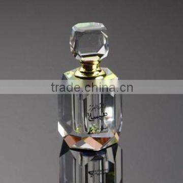 Perfume Bottle 50ml Wholesale Custom Crystal Glass Empty Bottle for Perfume