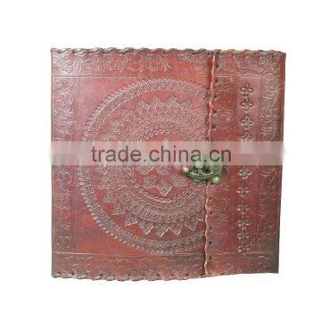 Embossed Leather Journal Photo Album photo-2