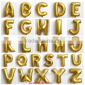 gold color letter foil balloon with certification                        
                                                Quality Choice