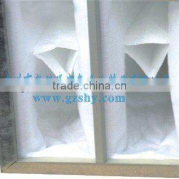 synthetic fiber medium efficiency synthetic fiber bag filter