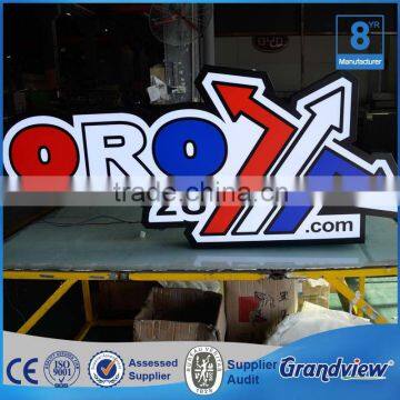 UV printing led logo Custom Full Colour Acrylic High Quality Letter Sign