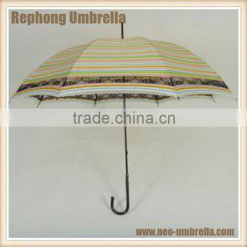 Japanese wholesale cheap umbrella with lace