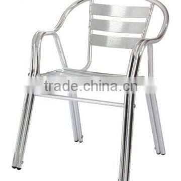 Double tube aluminum chair