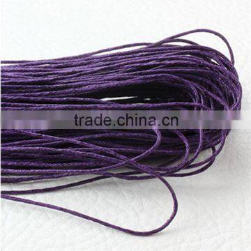 Cord, 1mm Waxed Wax Cotton Cord Macrame Jewelry Bracelets, Necklace String, Cotton Cord photo-3