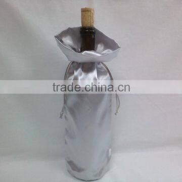 cheap recycle satin wine bag wholesale