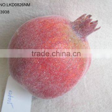 Decorative Artificial Foam Pomegranate Fruits 3.5"*4" With Emulation Sugar for Havest Home Decoration photo-2