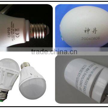 Stainless Steel and Plastic Laser Printing Machine for Led Bulb Logo photo-4