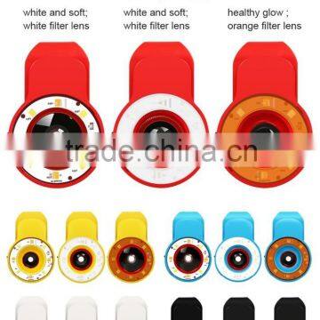 Smartphome Selfie Beauty-mode Adding Lens 9 in 1 Multi-functional Professional Selfie Flash Fill Led Light Wide-angle Lens photo-2