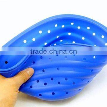 Popular Folding Free Stretched Spiral-cut Fruit Basket photo-2