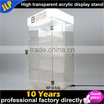 acrylic display cases for 4 tier