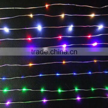 2016 fashion pvc copper wire led christmas string lights