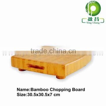 Bamboo sandwich shed cutting board rack