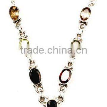 Excellent 925 Silver Genuine Semstone Pendants
